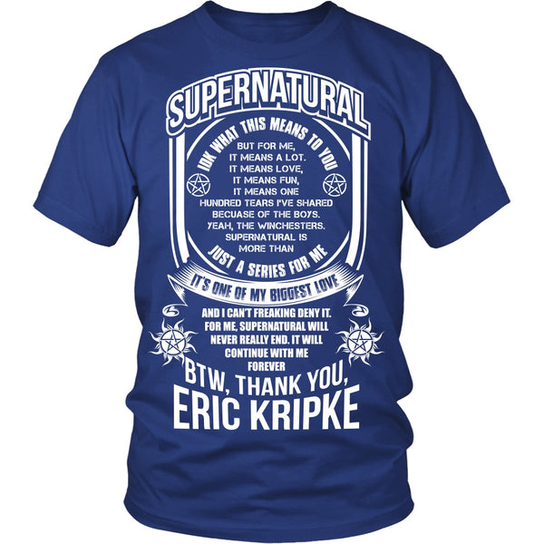 Eric Kripke - Apparel - T-shirt - Supernatural-Sickness - 2