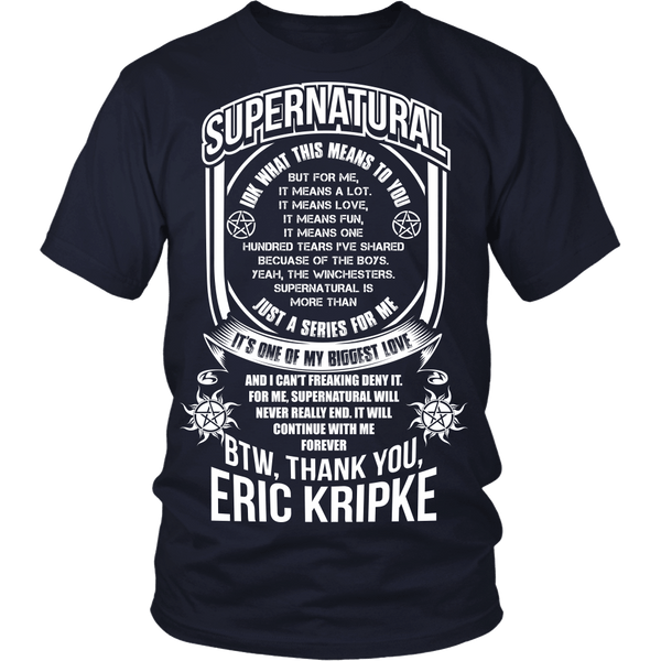 Eric Kripke - Apparel - T-shirt - Supernatural-Sickness - 3