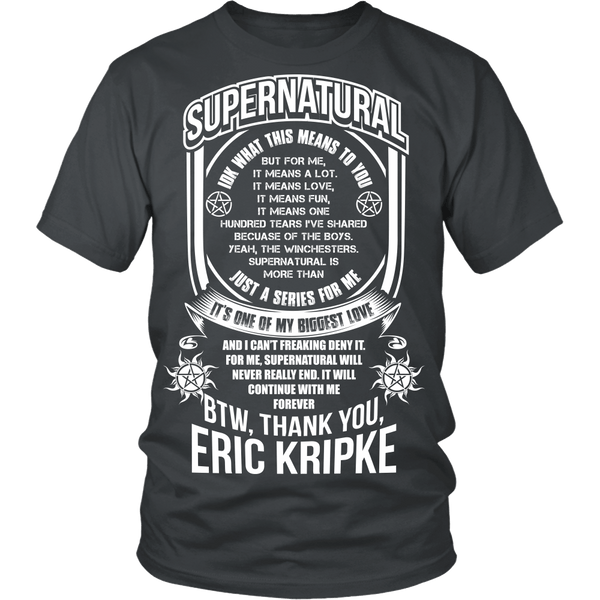 Eric Kripke - Apparel - T-shirt - Supernatural-Sickness - 4