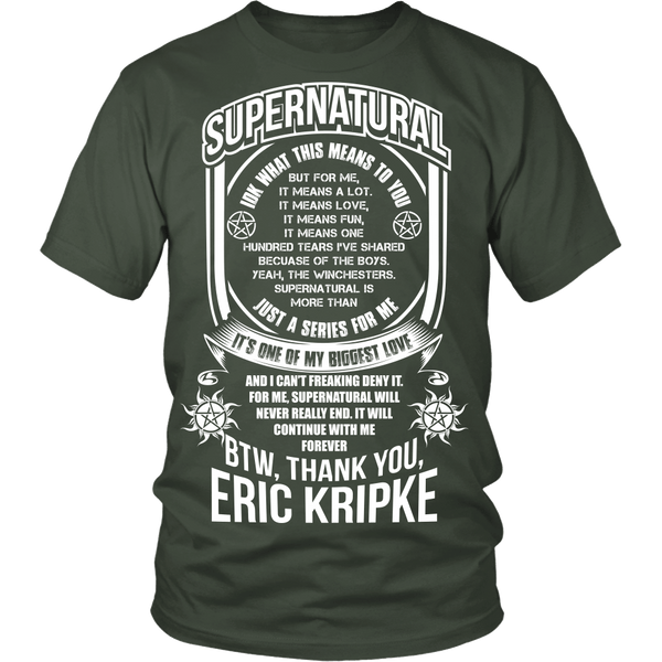 Eric Kripke - Apparel - T-shirt - Supernatural-Sickness - 5