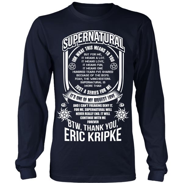Eric Kripke - Apparel - T-shirt - Supernatural-Sickness - 6