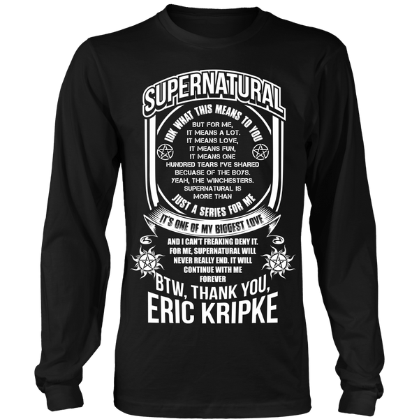Eric Kripke - Apparel - T-shirt - Supernatural-Sickness - 7
