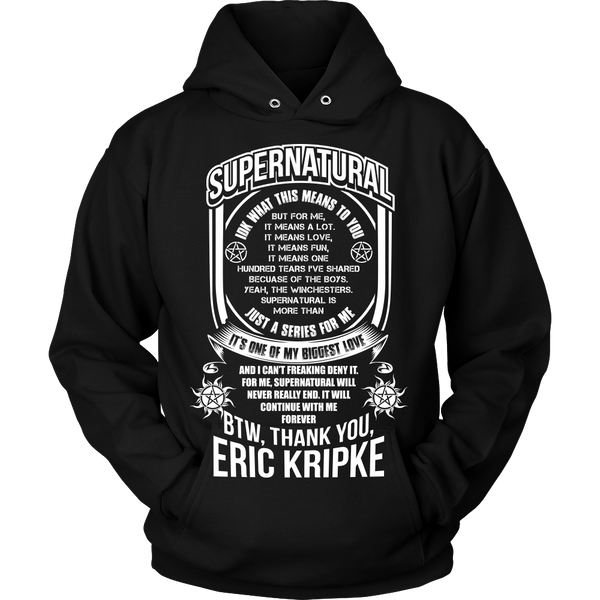 Eric Kripke - Apparel - T-shirt - Supernatural-Sickness - 8