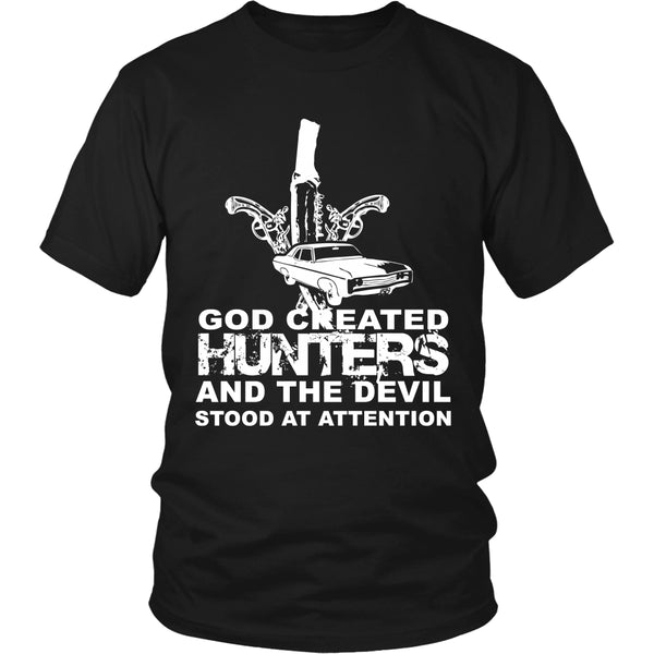 God created Hunters - Apparel - T-shirt - Supernatural-Sickness - 1