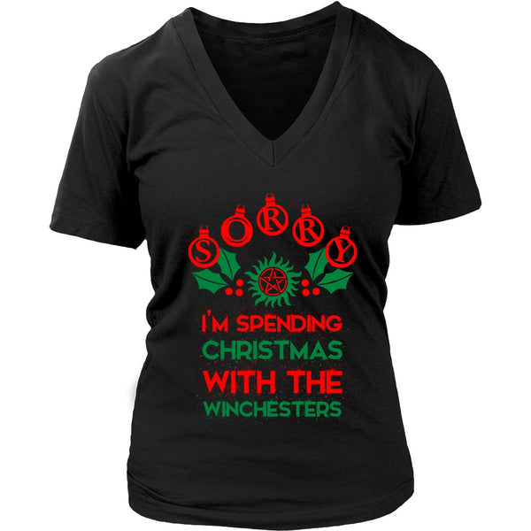 T-shirt - I'm Spending Christmas With The Winchesters