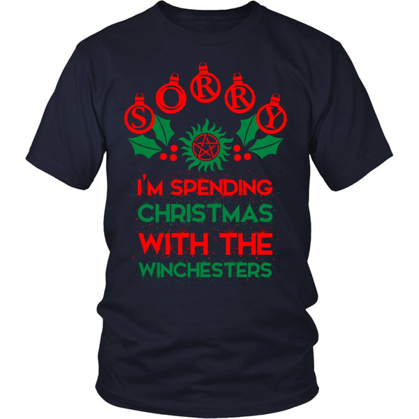 I'm Spending Christmas With The Winchesters - T-shirt - Supernatural-Sickness - 4