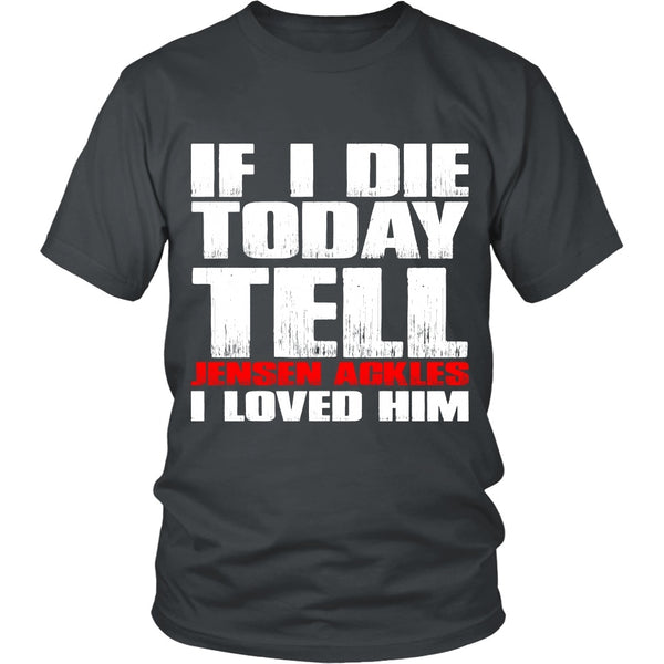 If i die today - Apparel - T-shirt - Supernatural-Sickness - 2