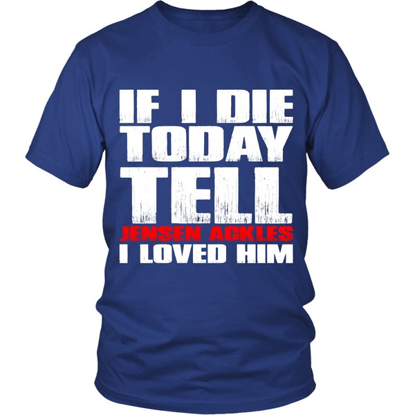 If i die today - Apparel - T-shirt - Supernatural-Sickness - 3
