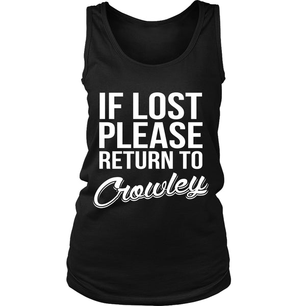 If Lost Crowley - Tank Top - T-shirt - Supernatural-Sickness - 13