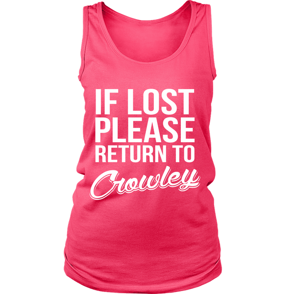 If Lost Crowley - Tank Top - T-shirt - Supernatural-Sickness - 15