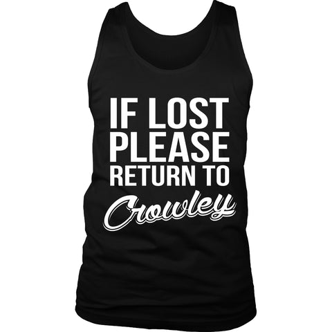 If Lost Crowley - Tank Top - T-shirt - Supernatural-Sickness - 1