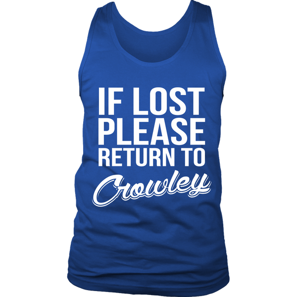 If Lost Crowley - Tank Top - T-shirt - Supernatural-Sickness - 6