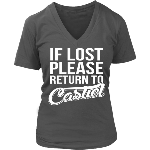 IF LOST Return to Castiel - T-shirt - Supernatural-Sickness - 11