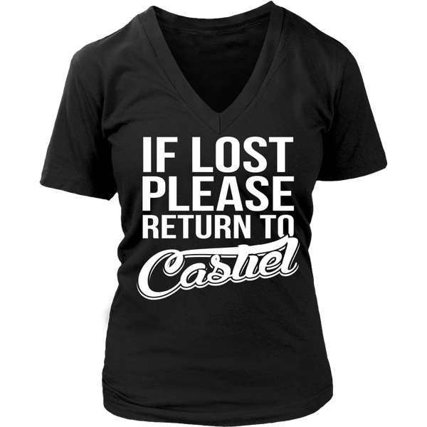 IF LOST Return to Castiel - T-shirt - Supernatural-Sickness - 12