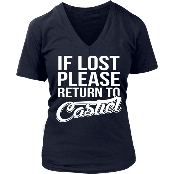 IF LOST Return to Castiel - T-shirt - Supernatural-Sickness - 13