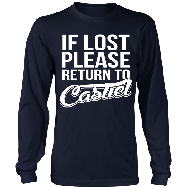 IF LOST Return to Castiel - T-shirt - Supernatural-Sickness - 6