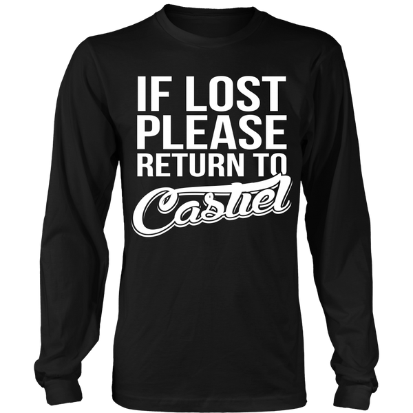 IF LOST Return to Castiel - T-shirt - Supernatural-Sickness - 7