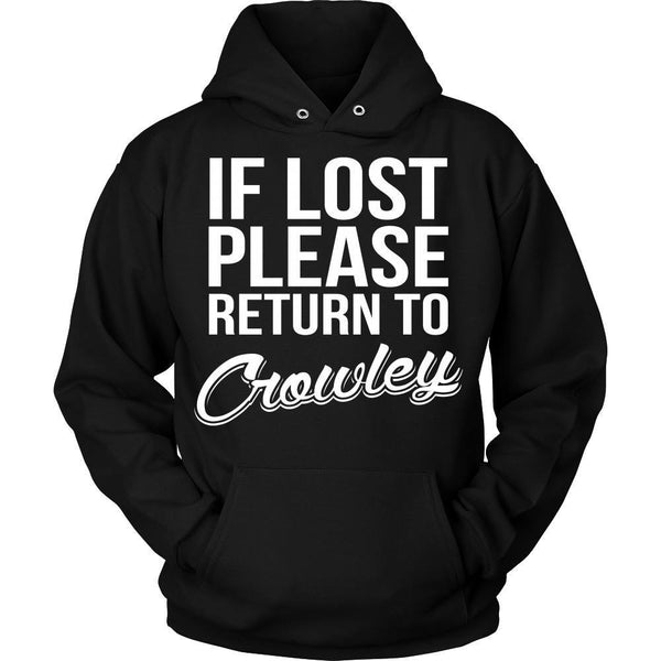 IF LOST Return to Crowley - T-shirt - Supernatural-Sickness - 8