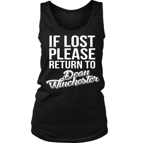 IF LOST Return to Dean - T-shirt - Supernatural-Sickness - 10
