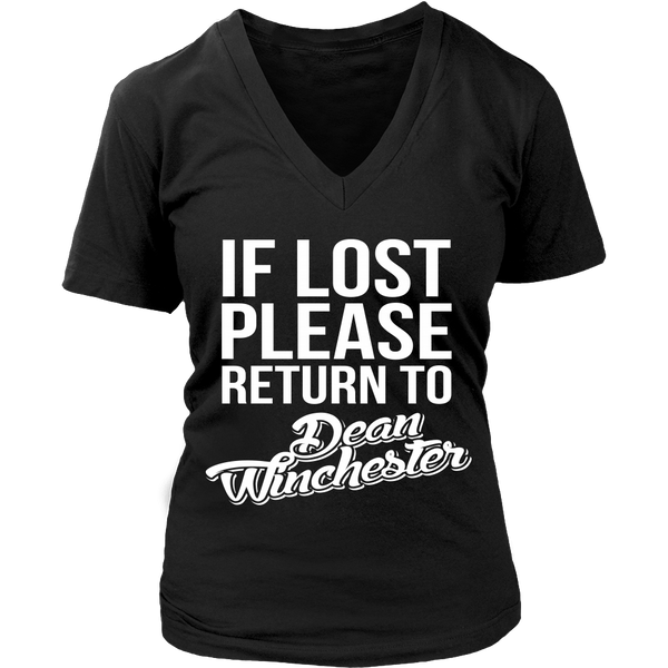 IF LOST Return to Dean - T-shirt - Supernatural-Sickness - 11