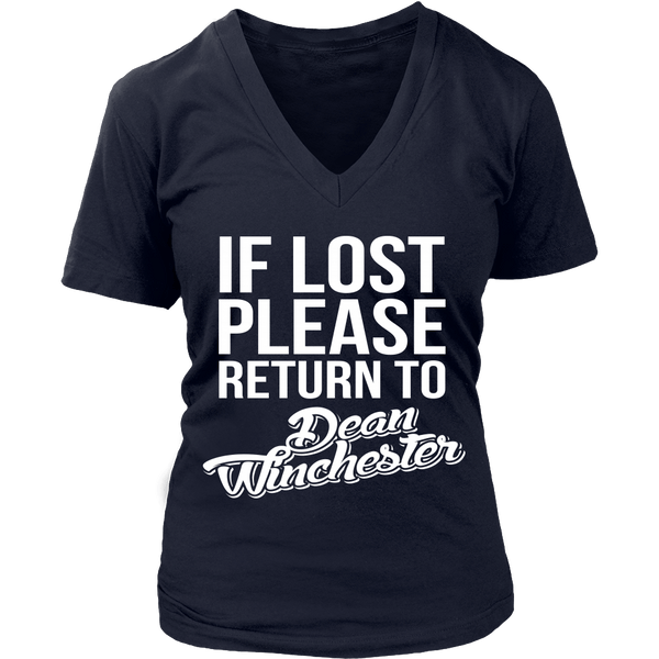 IF LOST Return to Dean - T-shirt - Supernatural-Sickness - 12