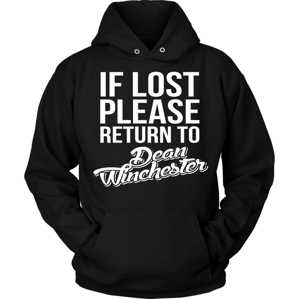 IF LOST Return to Dean - T-shirt - Supernatural-Sickness - 8