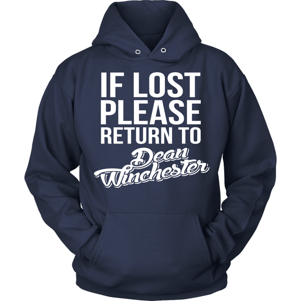 IF LOST Return to Dean - T-shirt - Supernatural-Sickness - 9