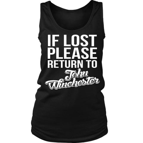 IF LOST Return to John Winchester - T-shirt - Supernatural-Sickness - 10