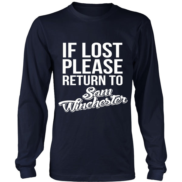 IF LOST Return to Sam - T-shirt - Supernatural-Sickness - 6