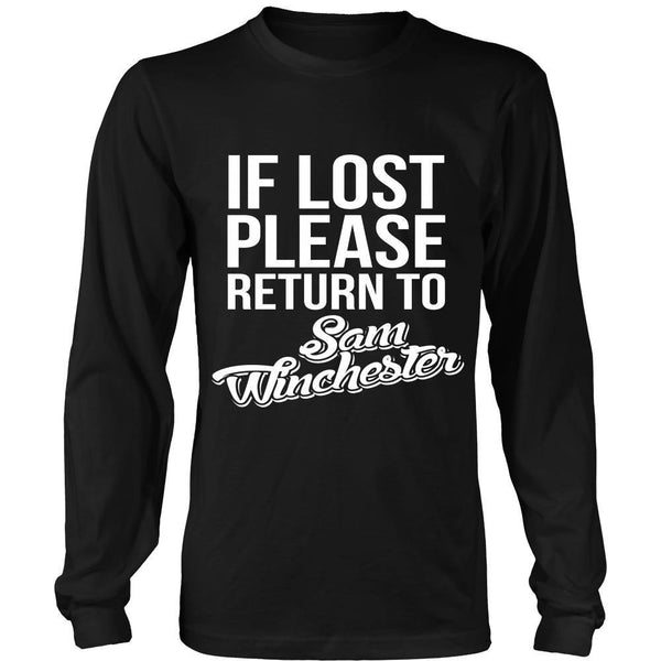 IF LOST Return to Sam - T-shirt - Supernatural-Sickness - 7
