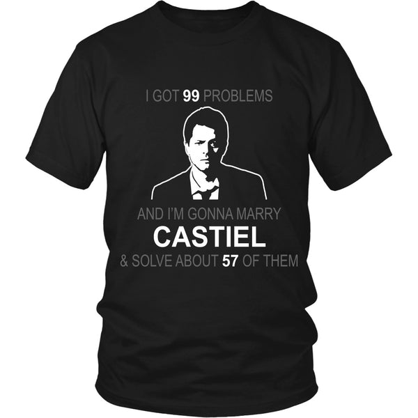 Im gonna marry Castiel - Apparel - T-shirt - Supernatural-Sickness - 1