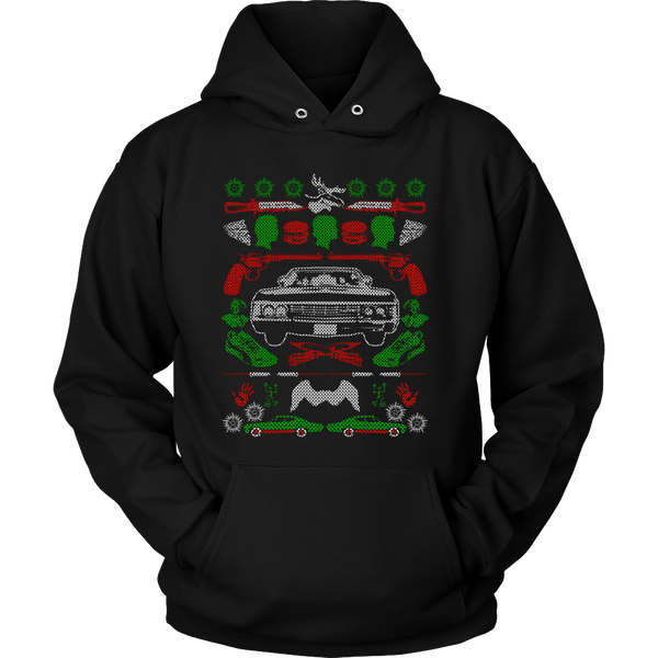 Impala Ugly Christmas Sweater - T-shirt - Supernatural-Sickness - 11