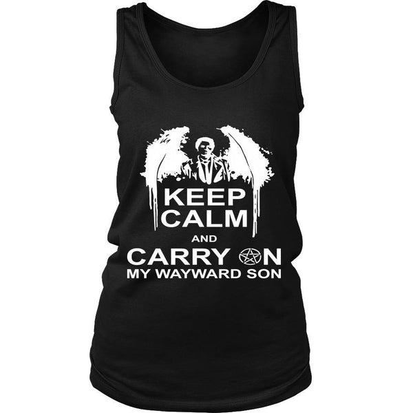 Keep Calm And Carry On My Wayward Son - Apparel - T-shirt - Supernatural-Sickness - 10