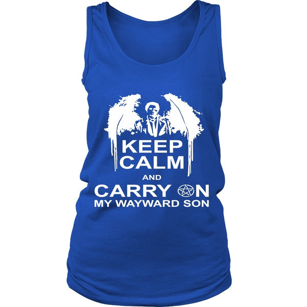 Keep Calm And Carry On My Wayward Son - Apparel - T-shirt - Supernatural-Sickness - 11