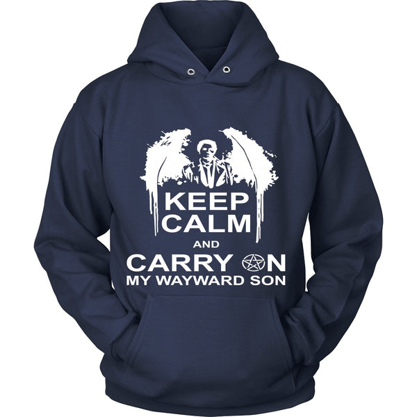 Keep Calm And Carry On My Wayward Son - Apparel - T-shirt - Supernatural-Sickness - 9