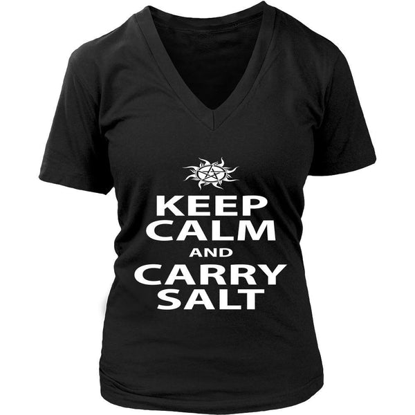 Keep Calm And Carry Salt - Apparel - T-shirt - Supernatural-Sickness - 12