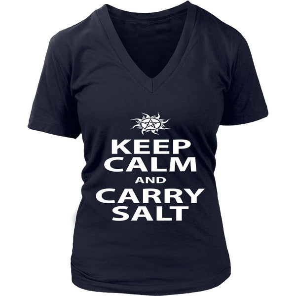 Keep Calm And Carry Salt - Apparel - T-shirt - Supernatural-Sickness - 13