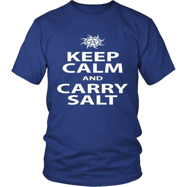 Keep Calm And Carry Salt - Apparel - T-shirt - Supernatural-Sickness - 2