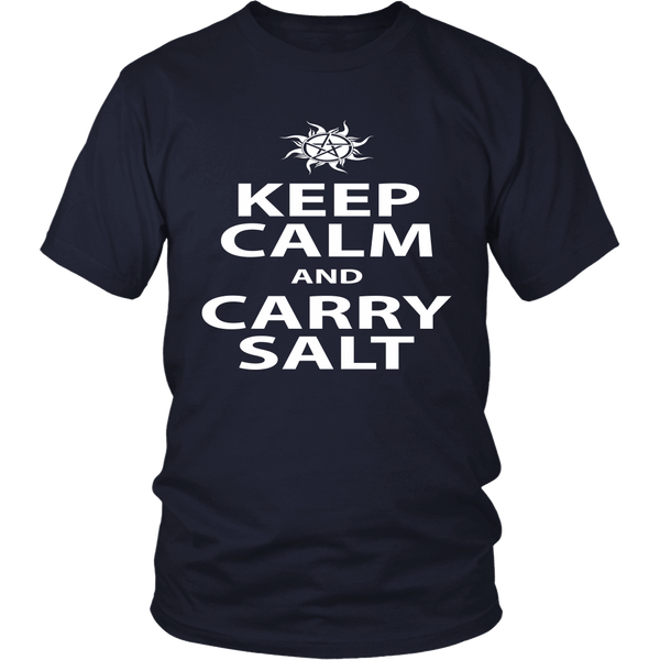 Keep Calm And Carry Salt - Apparel - T-shirt - Supernatural-Sickness - 3