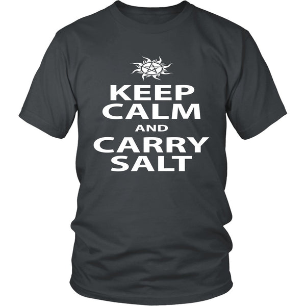 Keep Calm And Carry Salt - Apparel - T-shirt - Supernatural-Sickness - 4