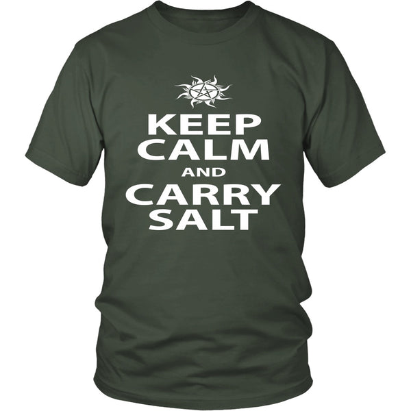 Keep Calm And Carry Salt - Apparel - T-shirt - Supernatural-Sickness - 5
