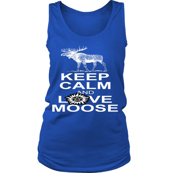 Keep Calm And Love Moose - T-shirt - Supernatural-Sickness - 11
