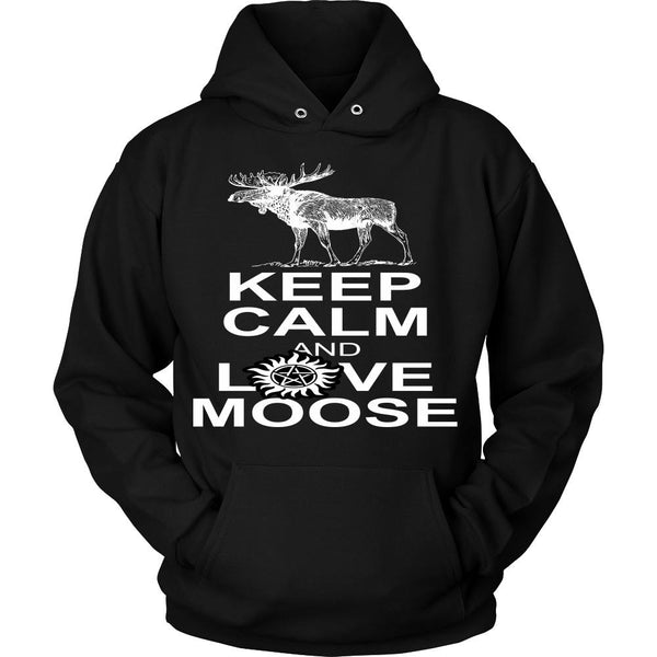 Keep Calm And Love Moose - T-shirt - Supernatural-Sickness - 8