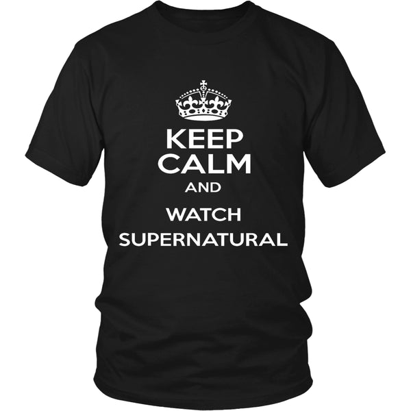Keep Calm and watch Supernatural - Apparel - T-shirt - Supernatural-Sickness - 1