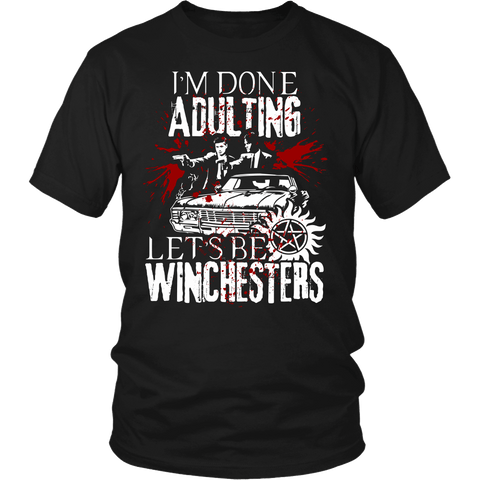 Let's Be Winchesters - T-shirt - Supernatural-Sickness - 1