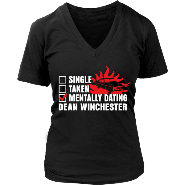 Mentally Dating Dean Winchester - Apparel - T-shirt - Supernatural-Sickness - 11