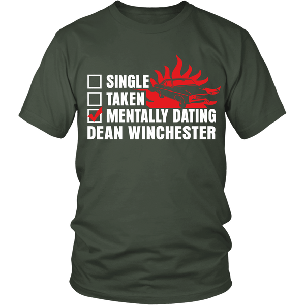 Mentally Dating Dean Winchester - Apparel - T-shirt - Supernatural-Sickness - 4