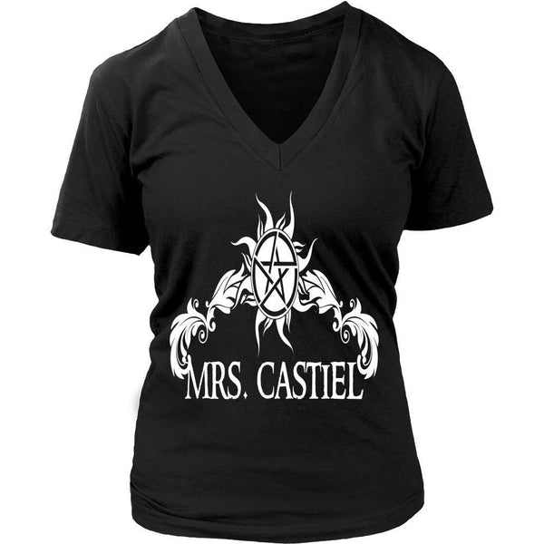 Mrs. Castiel - Apparel - T-shirt - Supernatural-Sickness - 12
