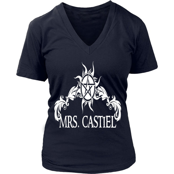 Mrs. Castiel - Apparel - T-shirt - Supernatural-Sickness - 13