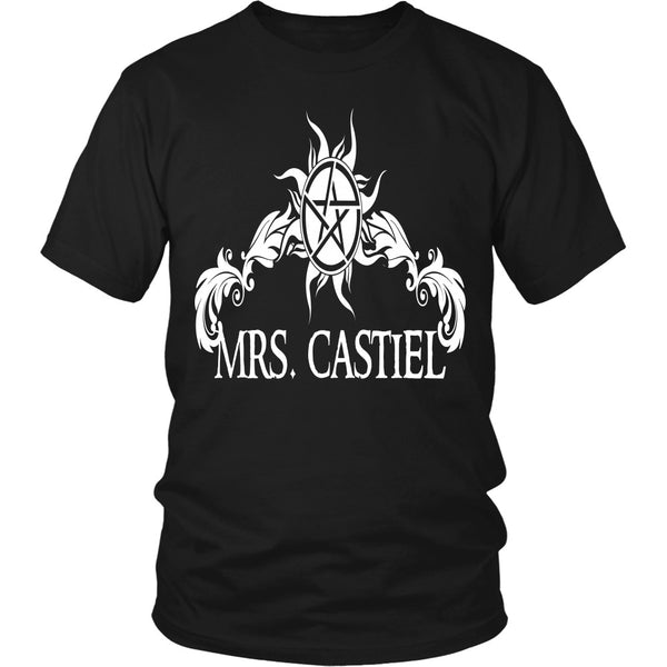 Mrs. Castiel - Apparel - T-shirt - Supernatural-Sickness - 1